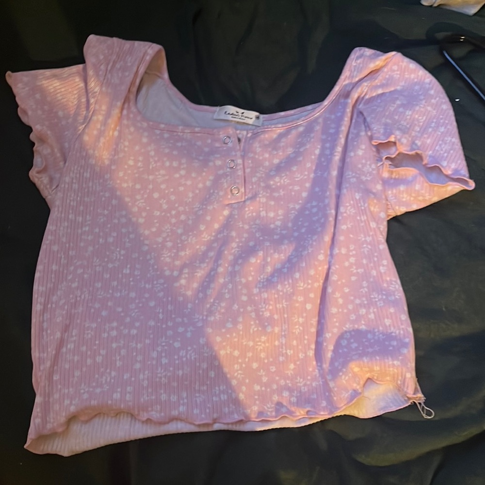 Pink Croptop
